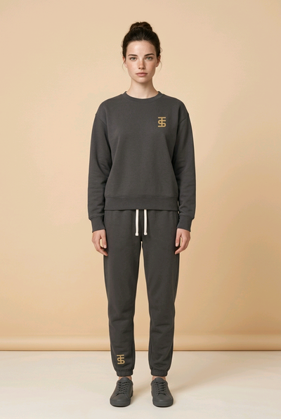 TS Crewneck + Jogger grey