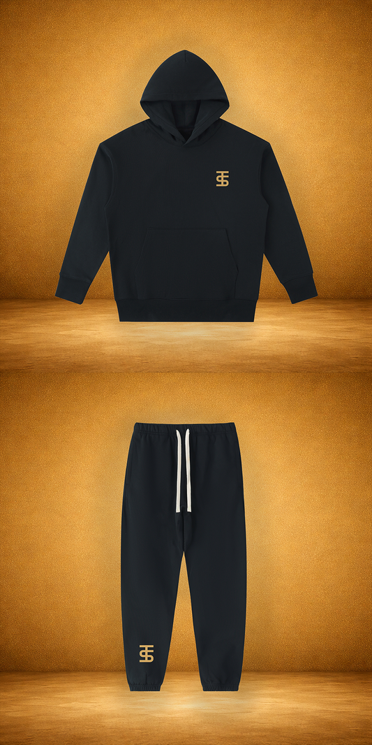 TS Hoodie + Jogger black