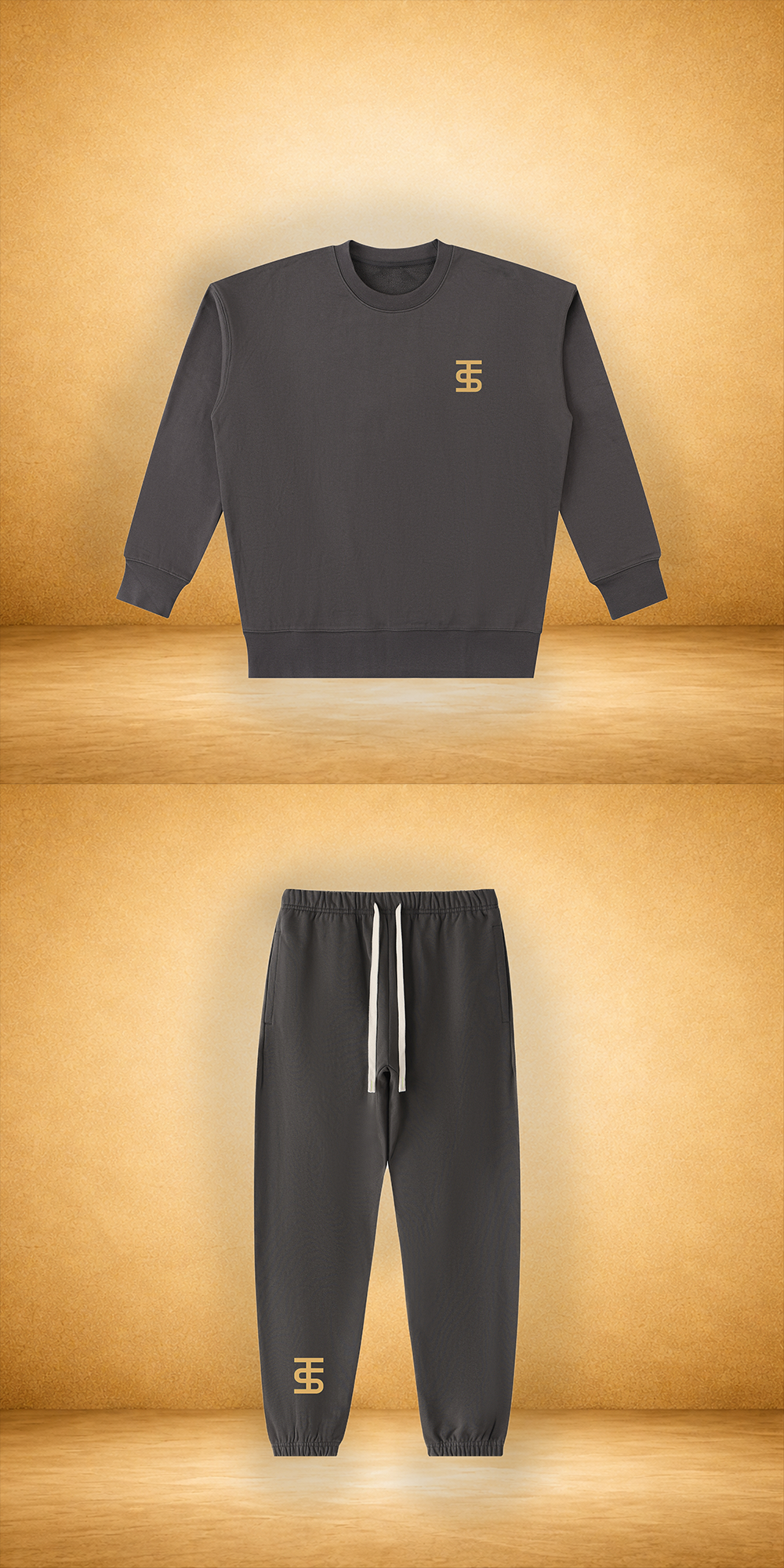 TS Crewneck + Jogger grey