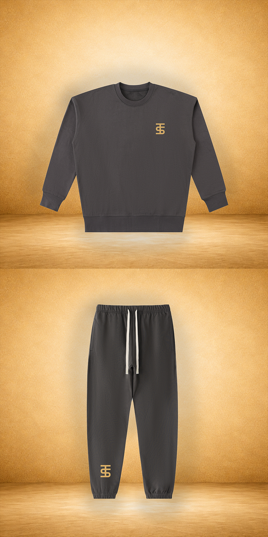 TS Crewneck + Jogger grey
