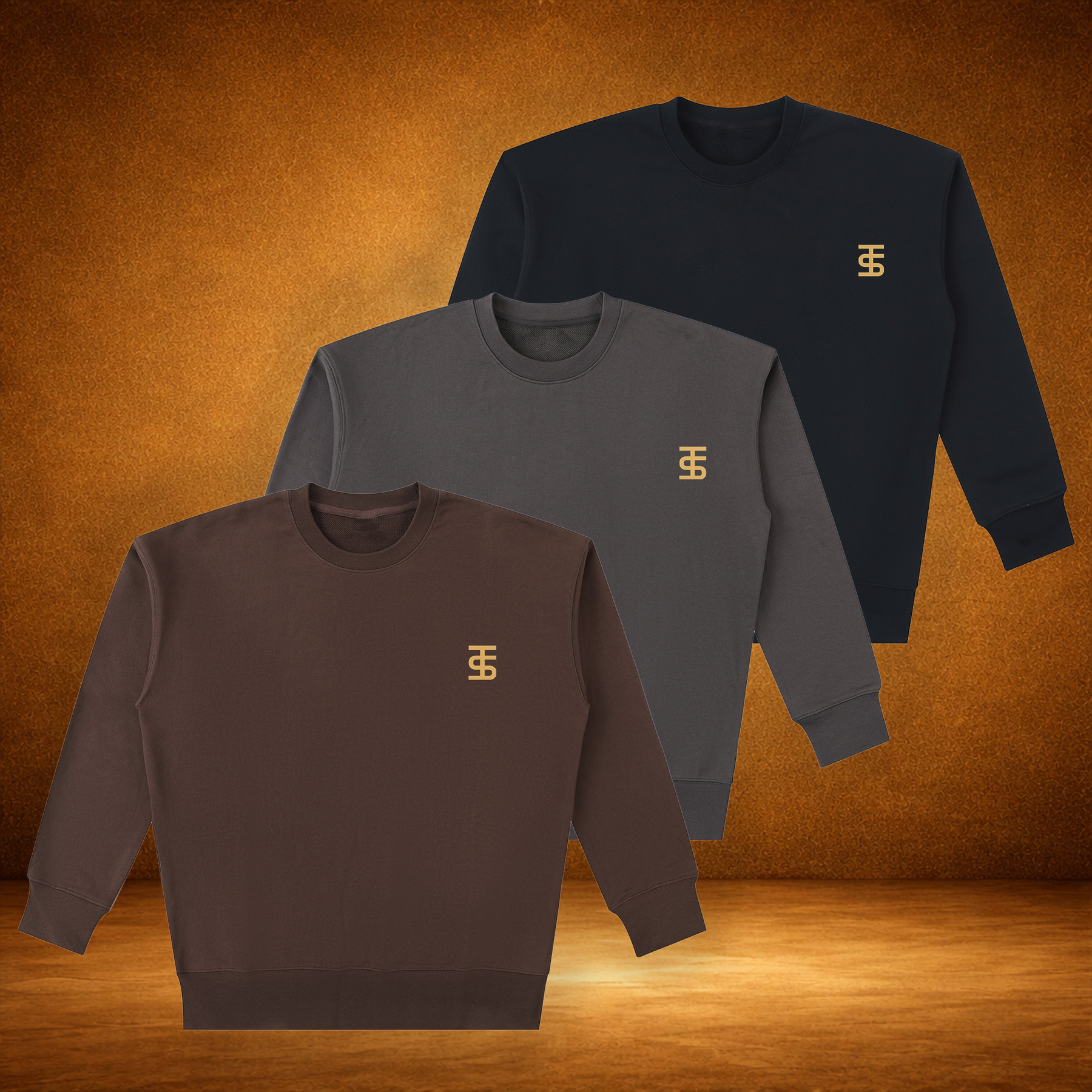 The full rotation crewneck
