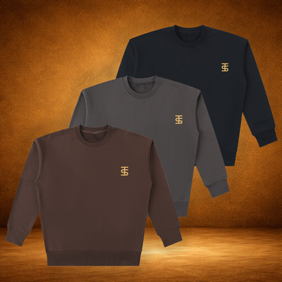 The full rotation crewneck